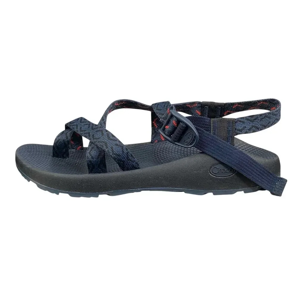 Chaco Mens Z2 Classic Blue Black Trail Hiking Sandals Size US 10